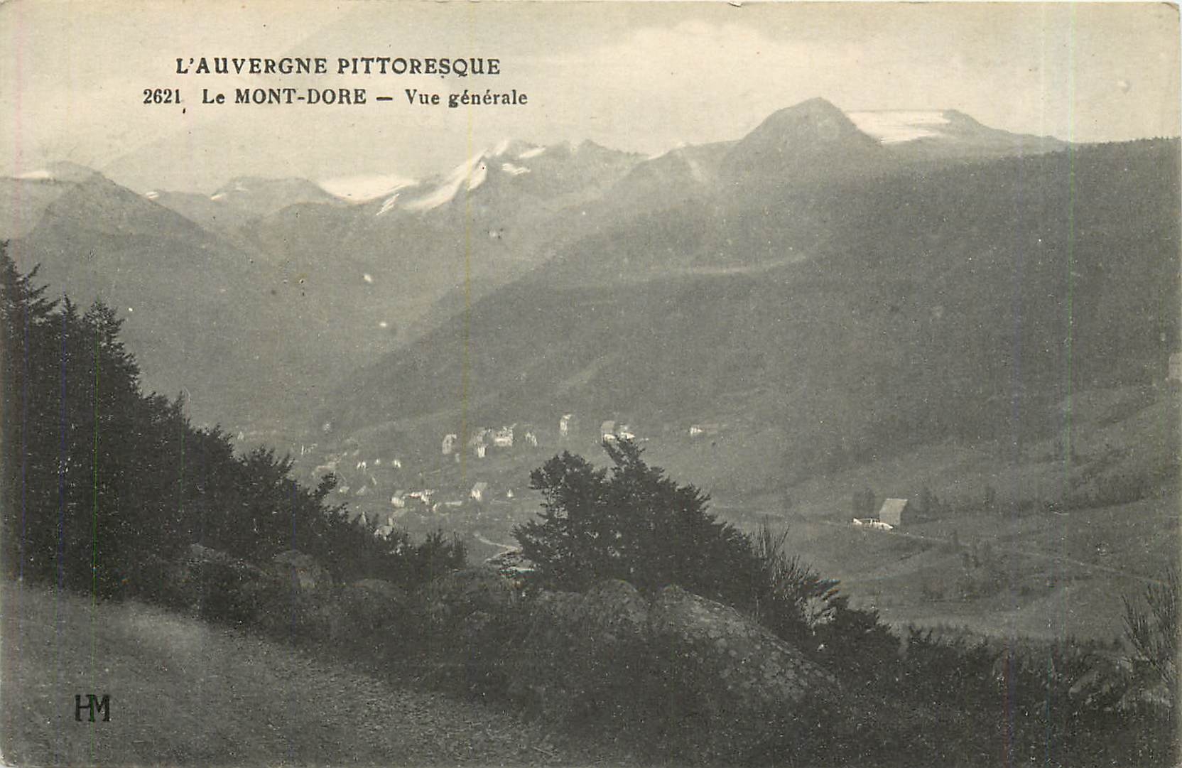 CPA L'Auvergne Pittoresque Le Mont Dore Vue generale 