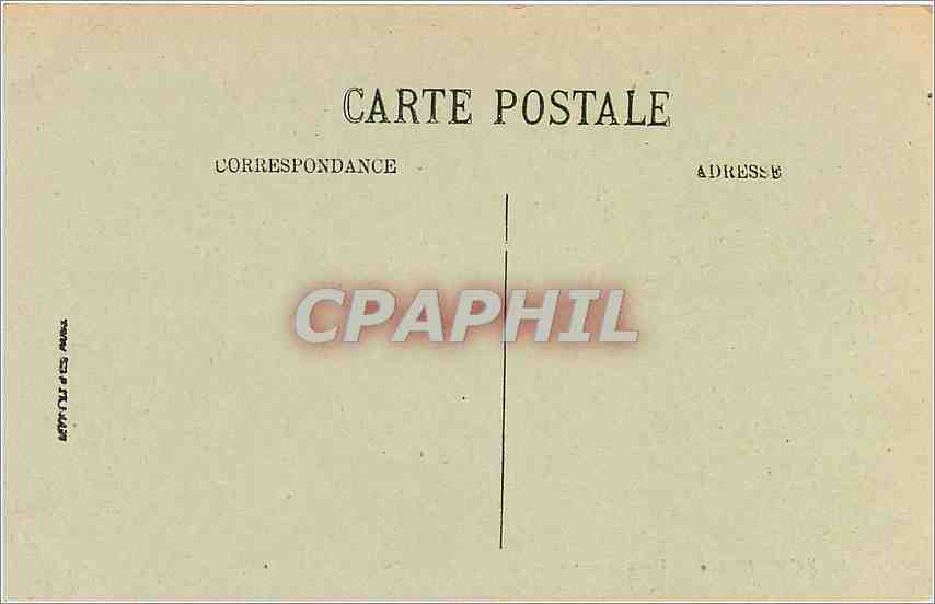 CPA Le Mont Dore Vue d'Ensemble  — Verso