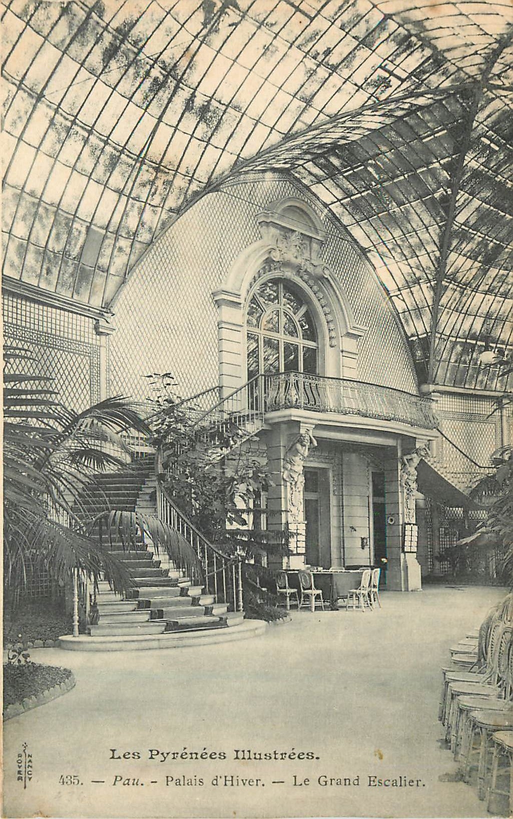 Pau - Palais d'Hiver - Le Grand Escalier — Les Pyrénées Illustrées, n°435