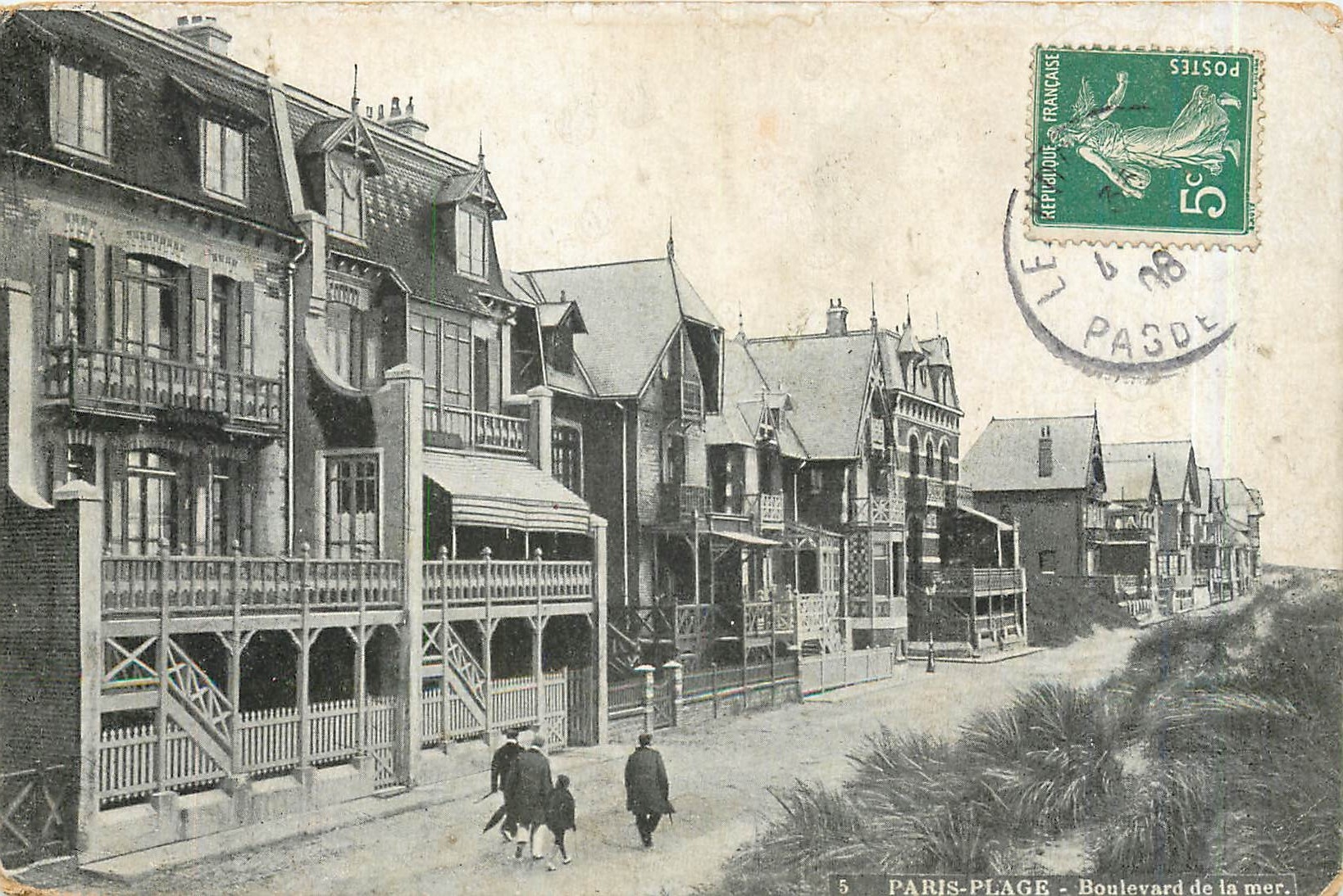 CPA Paris Plage Boulevard de la mer 
