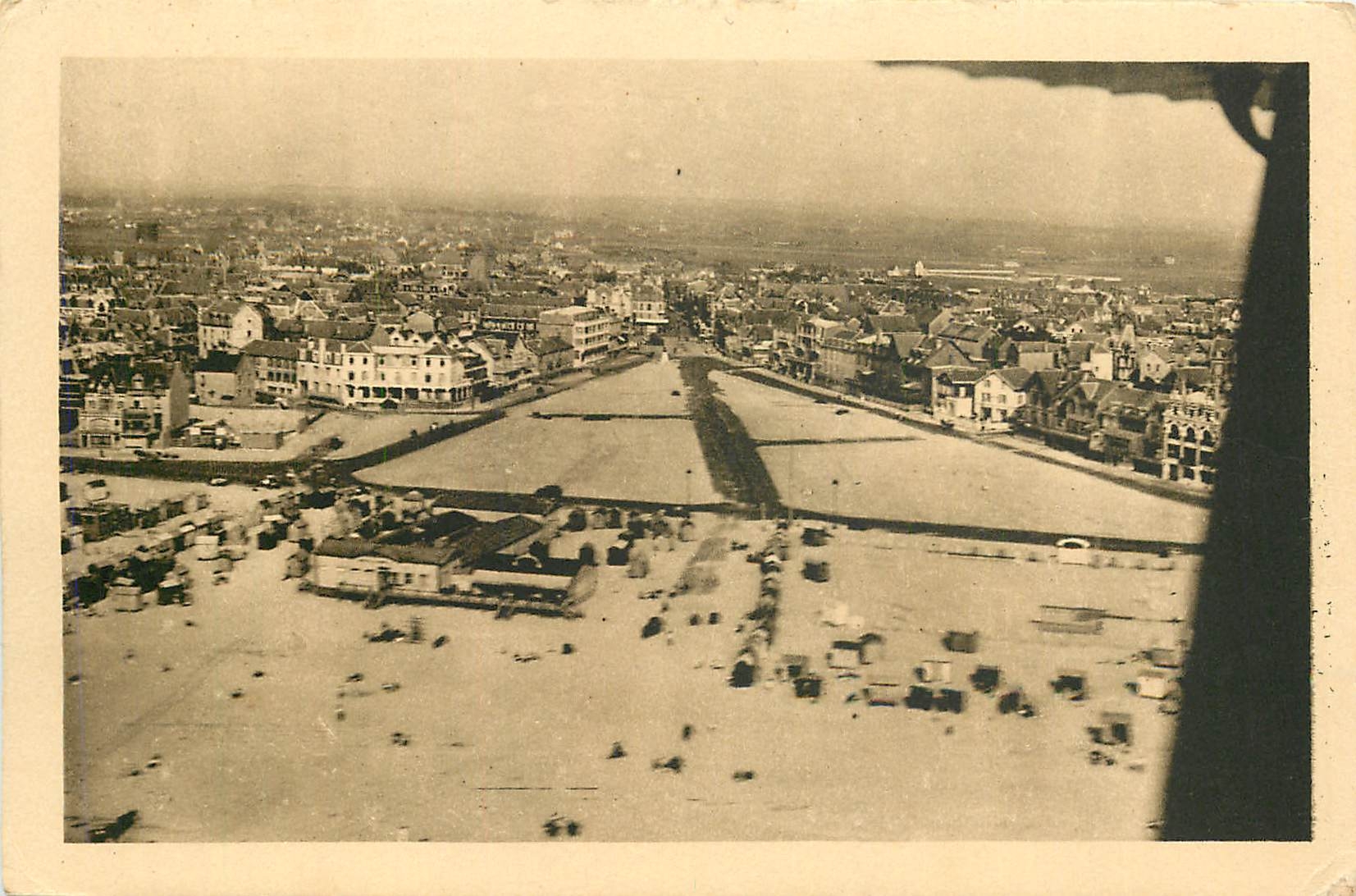 CPA Berck Plage L'Entonnoir vu en Avion 
