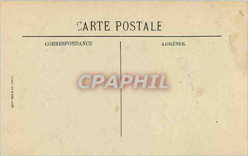 CPA Le Touquet Paris Plage La Foret  — Rückseite