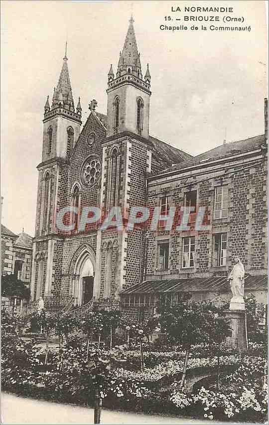 CPA Briouze Orne Chapelle de la Communaut 