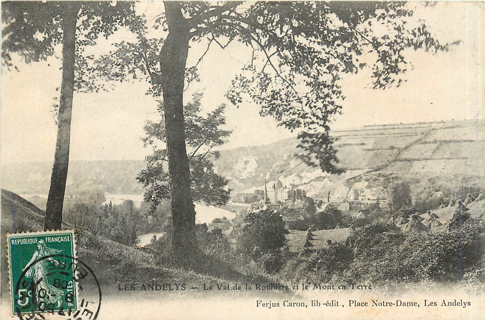 CPA Les Andelys Mont en Terre 