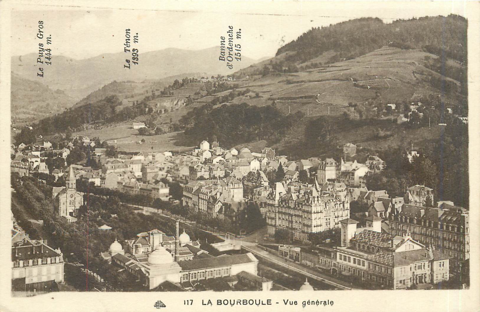 CPA La Bourboule Vue generale 