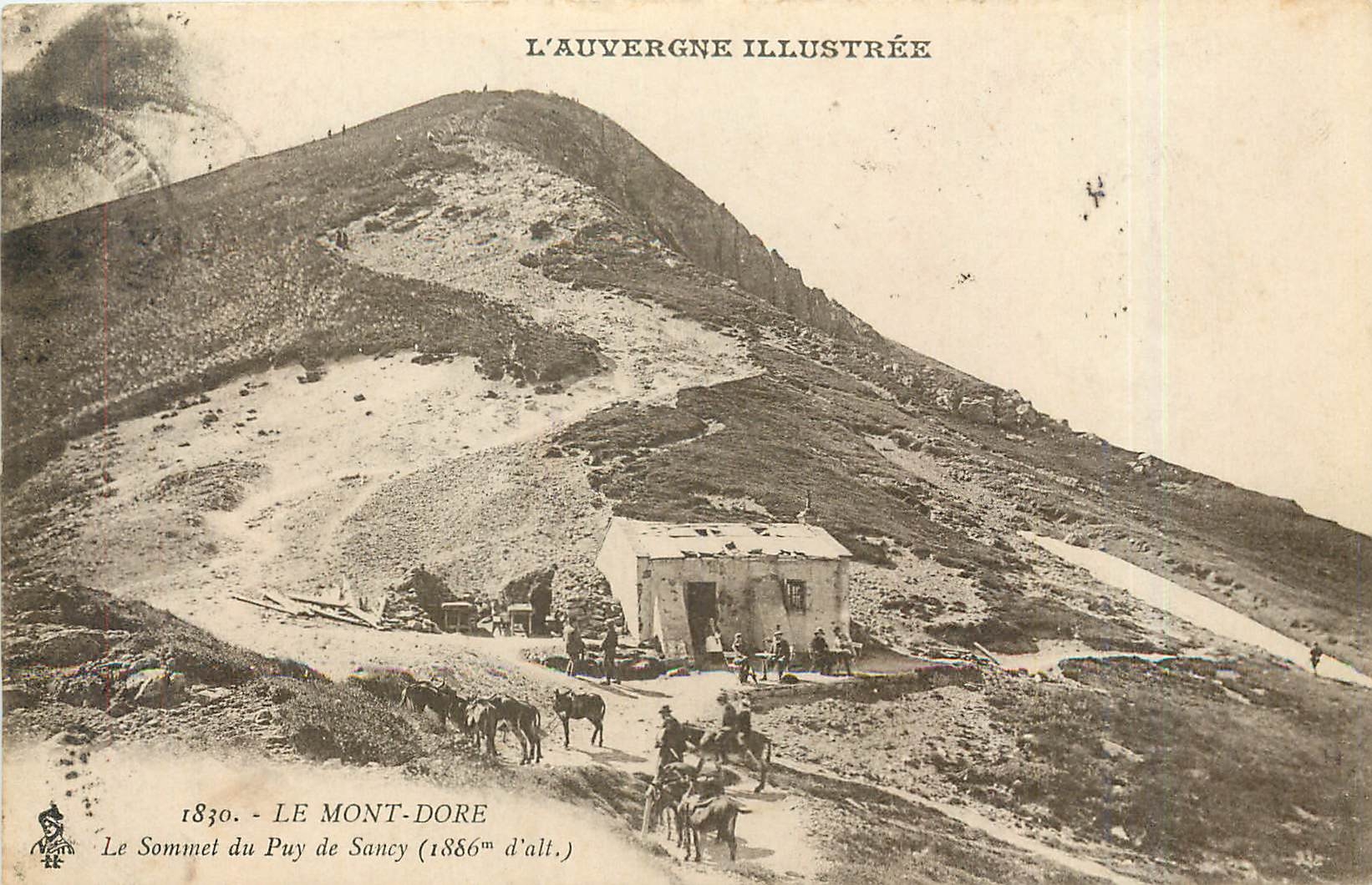 CPA Le Mont Dore Le Sommet du Puy d Sancy 
