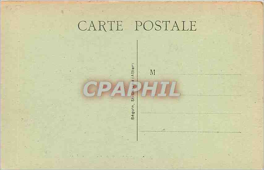 CPA Saint Nectaire L'Eglise et la Roche de Chateauneuf  — Rückseite
