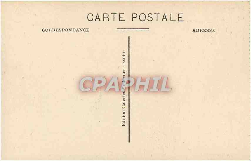 CPA St Nectaire Artistique Interieur de l'Eglise  — Rückseite