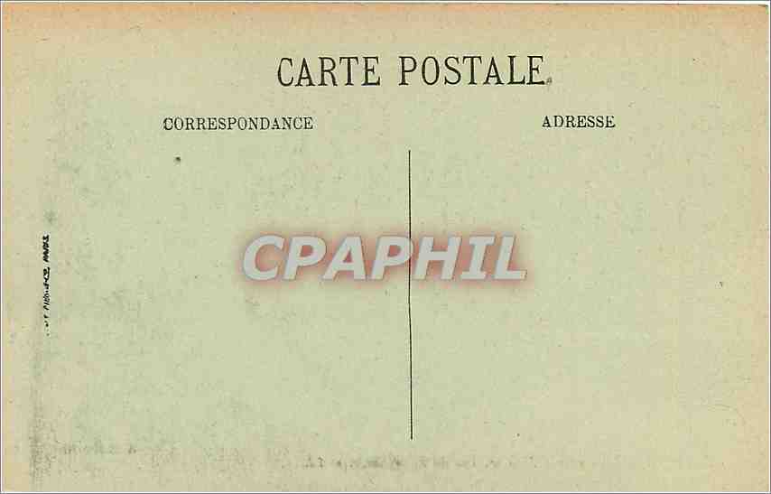 CPA Le Mans Vieilles Maisons Rue du Pilier Rouge Cafe du Pilier Rouge — Verso
