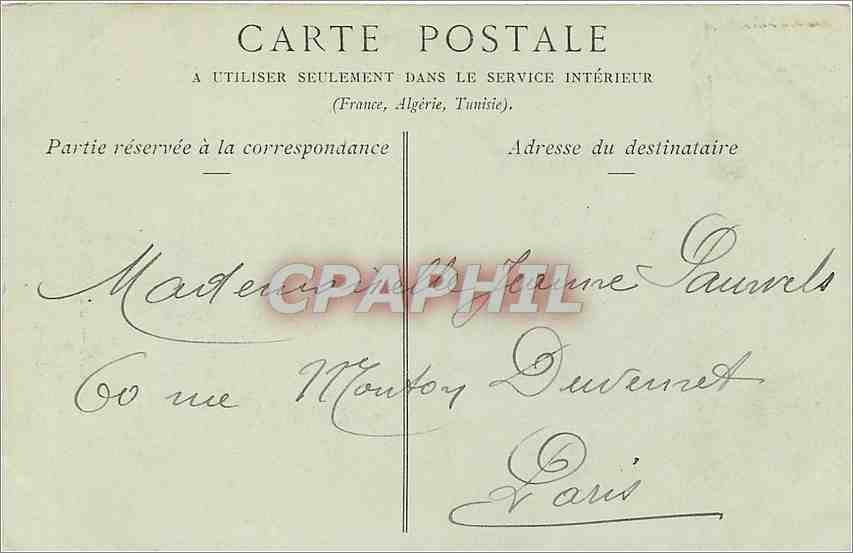 CPA Noyon L'Hotel de Ville  — Rückseite