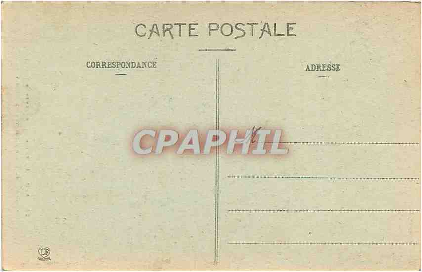 CPA Pau La Fontaine de l'Auvergne Thiers — Rückseite