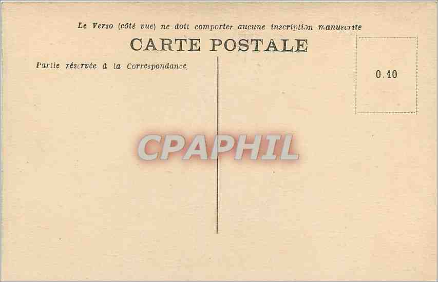 CPA Pau Le Chateau Henri IV Le Grand Salon  — Rückseite