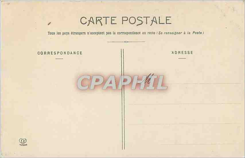 CPA St Bertrand de Comminges La Barbacane  — Rückseite