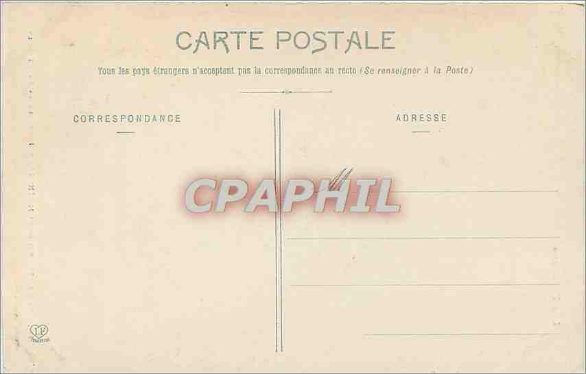 St-Bertrand-de-Comminges — Porte de la cathédrale — Phototype Labouche Frères, Toulouse — Rückseite