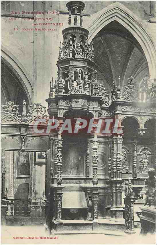 CPA St Bertrand de Comminges La Stalle Episcopale 