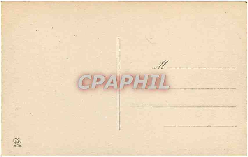 CPA Lourdes Le Font et Vallee d'Argeles  — Verso