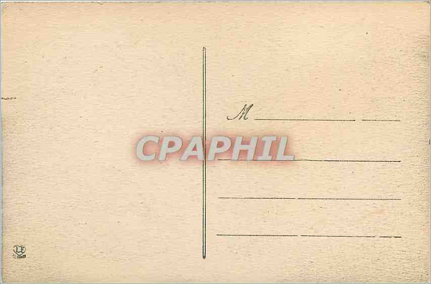 CPA Lourdes Funiculaire du Pic du Jer  — Verso
