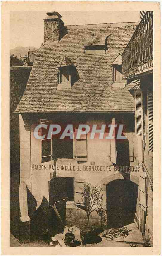 CPA Lourdes Maison Paternelle de Sainte Bernadette Soubirous 