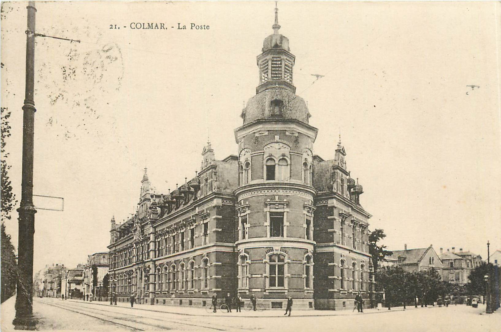 CPA Colmar La Poste 