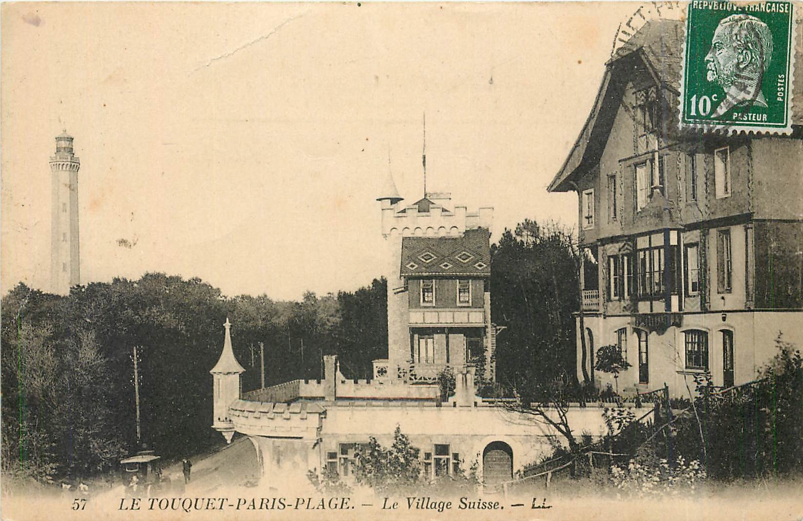 CPA Le Touquet Paris Plage Le Village Suisse 