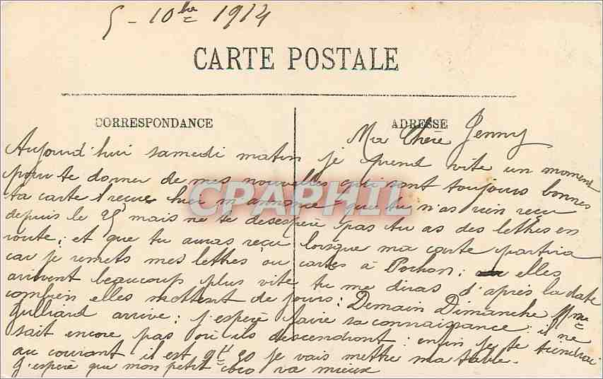 CPA Route du Ballon d'Alsace Fort et Ballon de Servance  — Rückseite