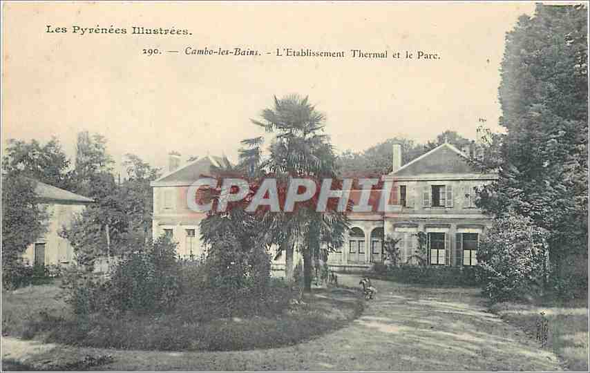CPA Cambo les Bains L'Etablissement Thermal et le Parc 
