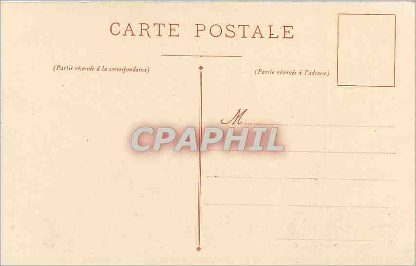 CPA Lourdes Pont vieux  — Rückseite