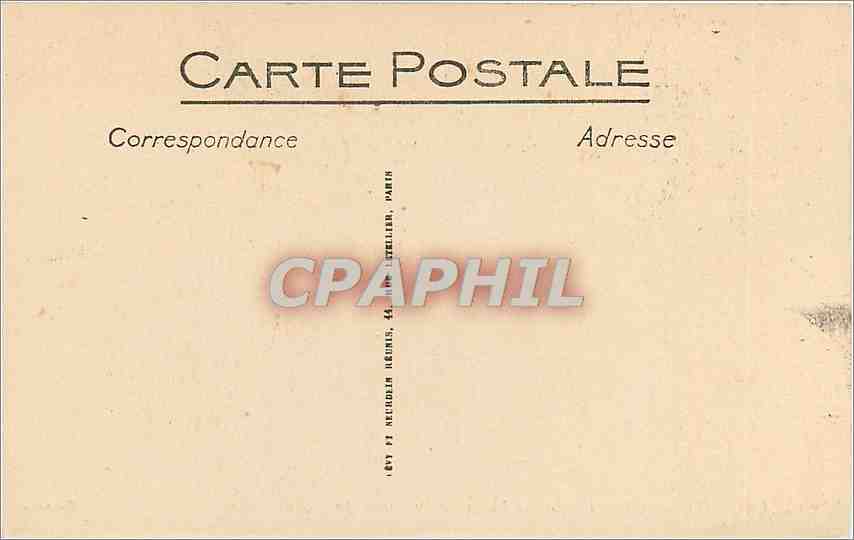 CPA Lourdes La Gare du Funiculaire du Pic du Jer  — Rückseite