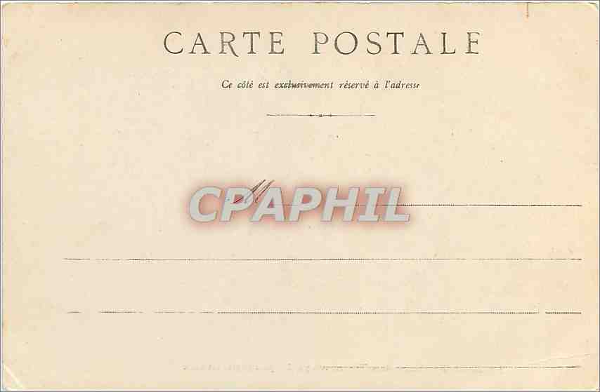 CPA Le Mans Gare des Tramways Departementaux  — Rückseite
