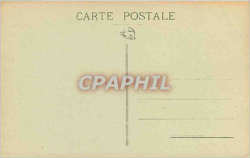 CPA Saint Hubert Hotel Fond du Parc  — Verso
