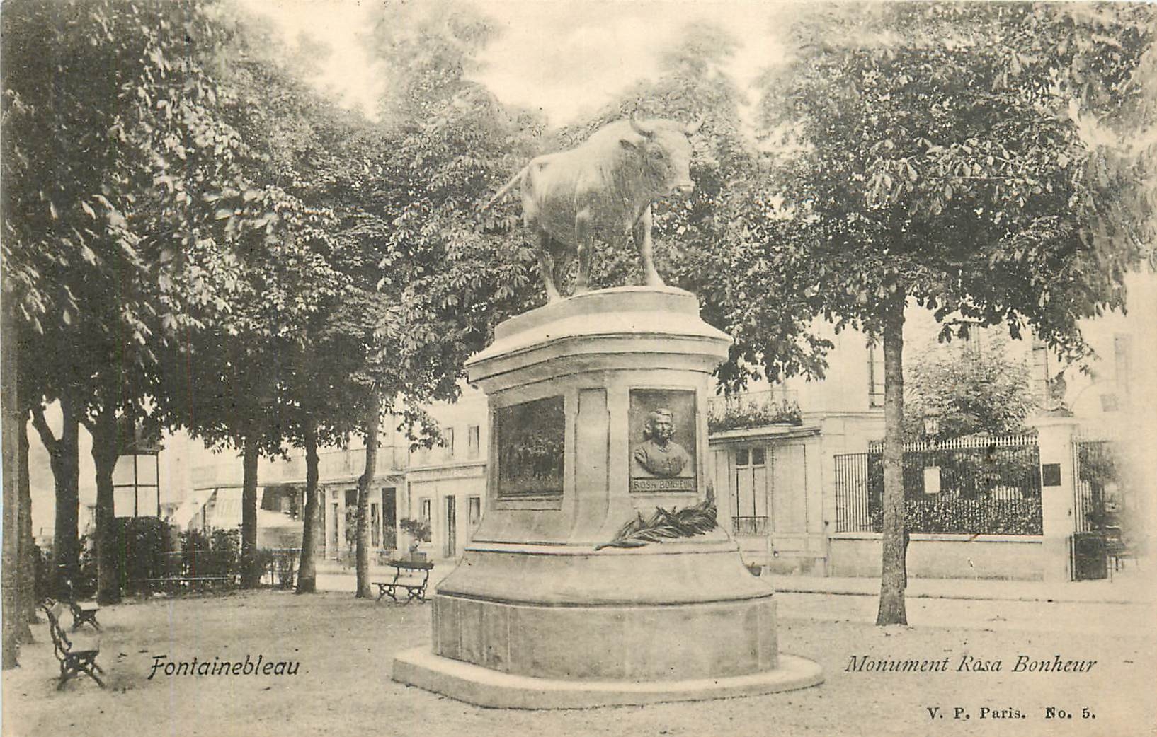 Fontainebleau — Denkmal Rosa Bonheur — V. P. Paris. Nr. 5.