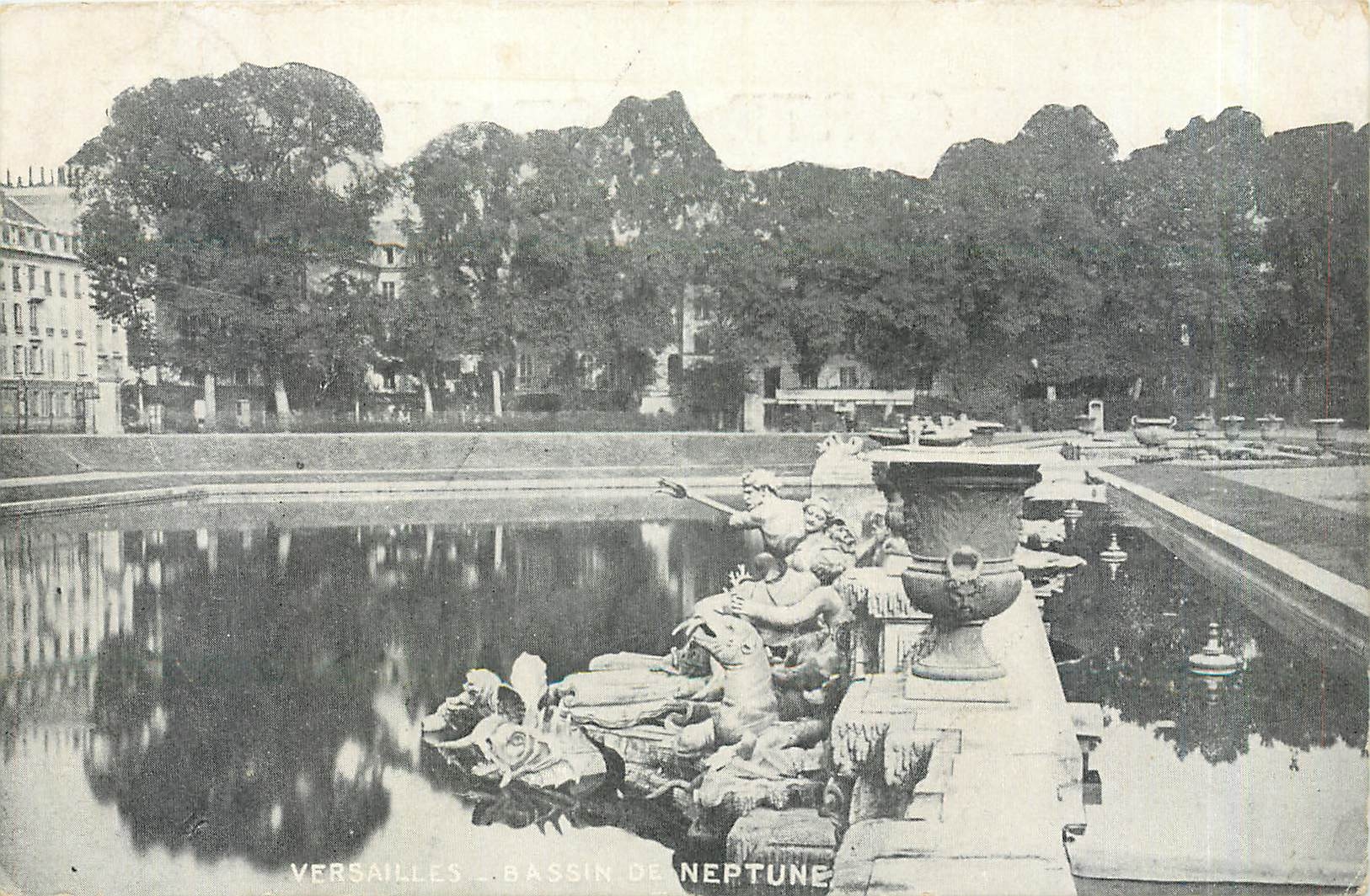 CPA Versailles Bassin de Neptune 