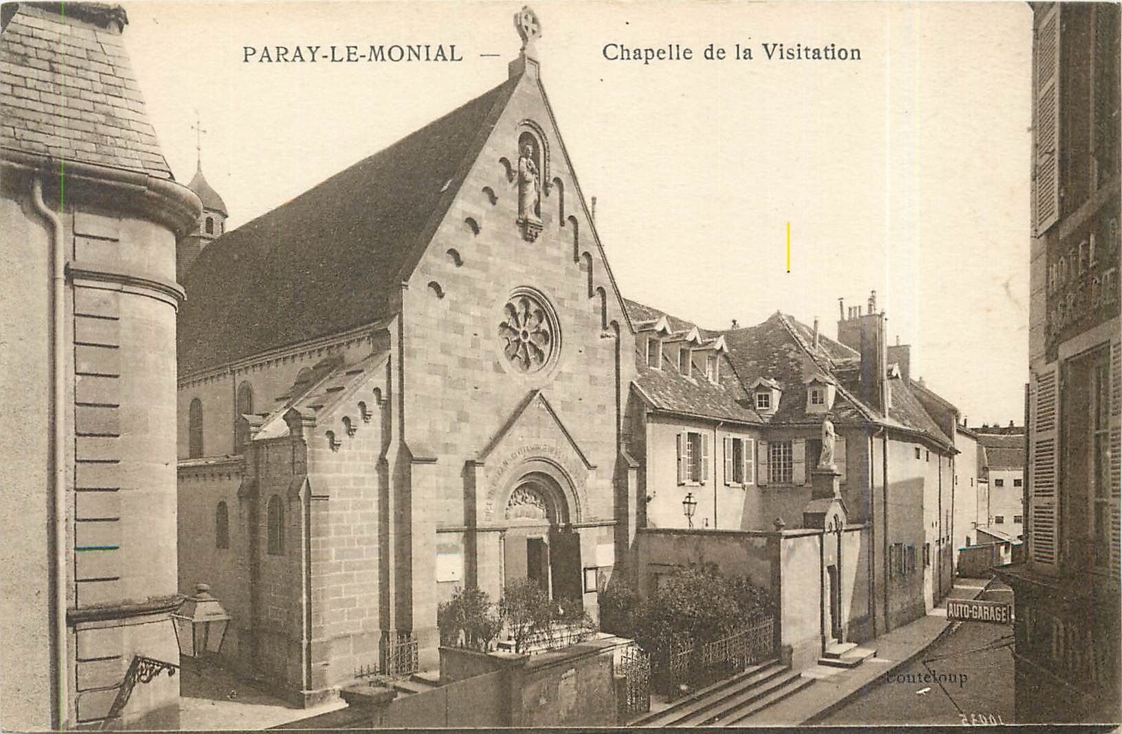 CPA Paray le Monial Chapelle de la Visitation 