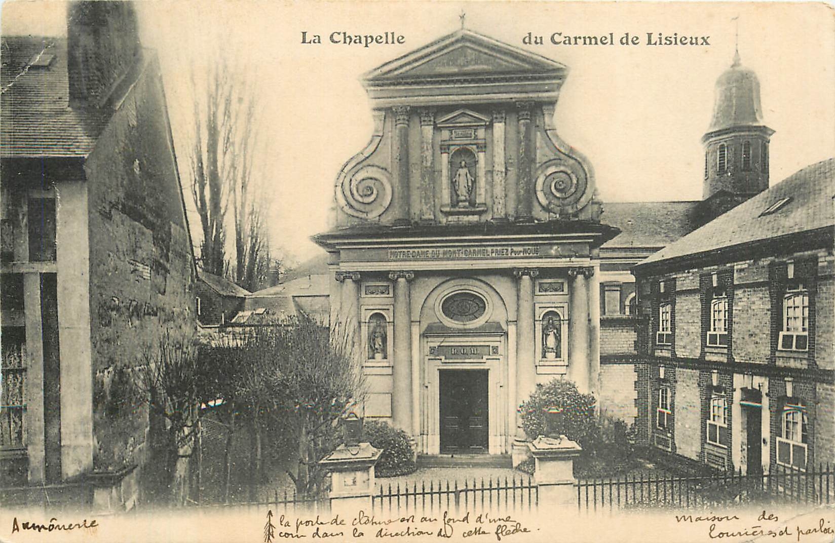 CPA La Chapelle du Carmel de Lisieux 