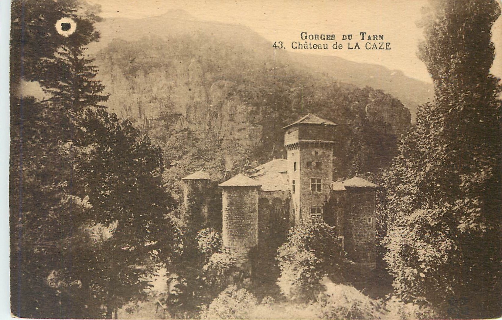 CPA Gorges du Tarn Chateau de la Caze 