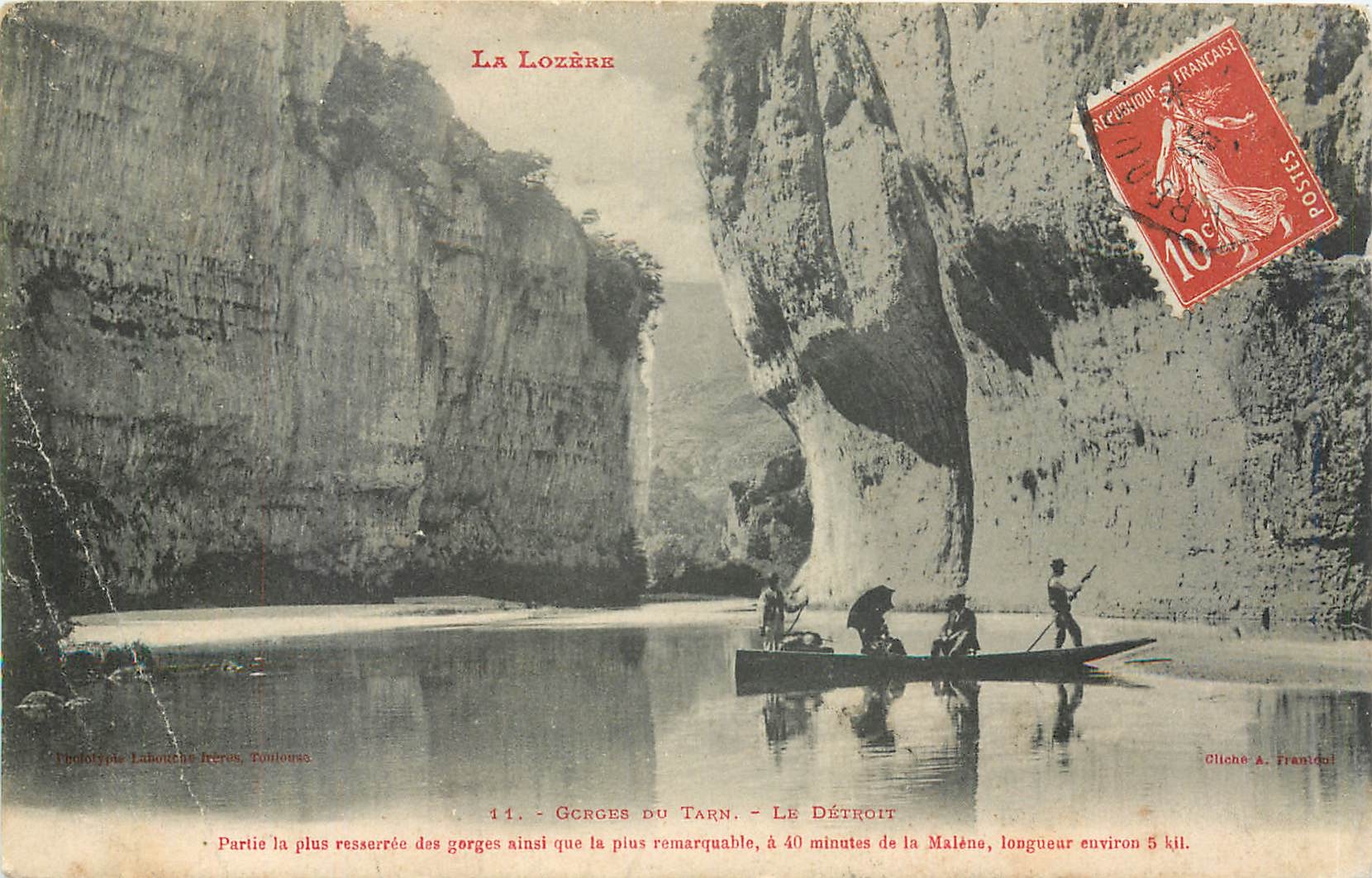 CPA Gorges du Tarn Le Detroit 