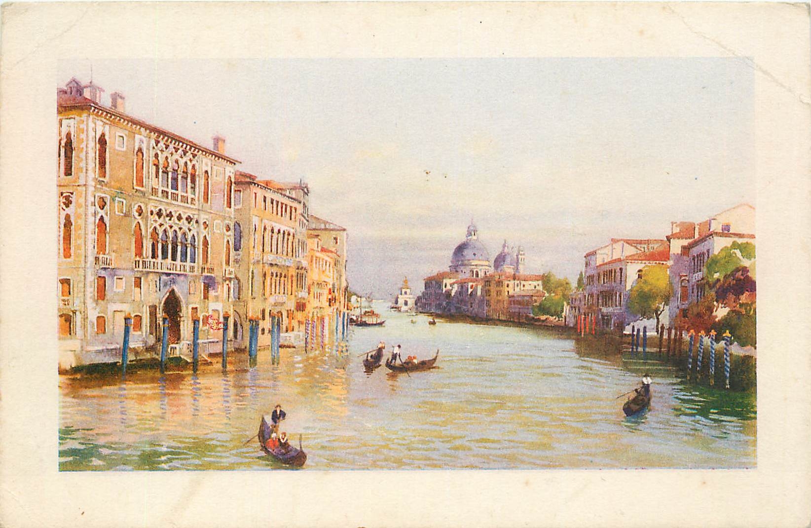 CPA Venezia Canal Grande 