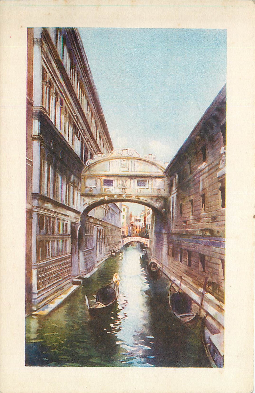 CPA Venezia Ponte del Sospiri 