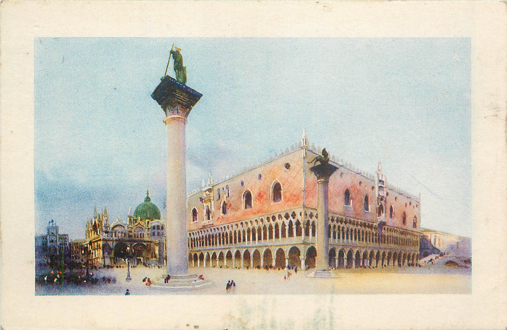 CPA Venezia Piazzetta Palazzo Ducale 