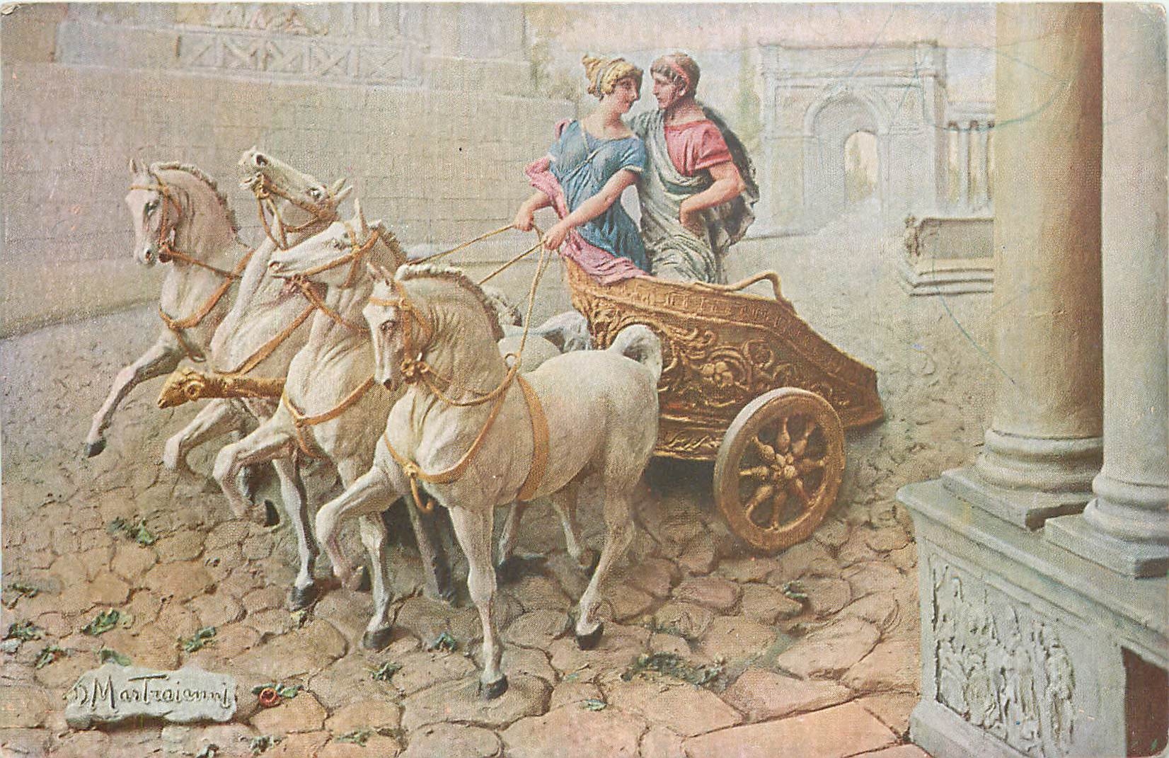 CPA Quo Vadis par Mastroianni 