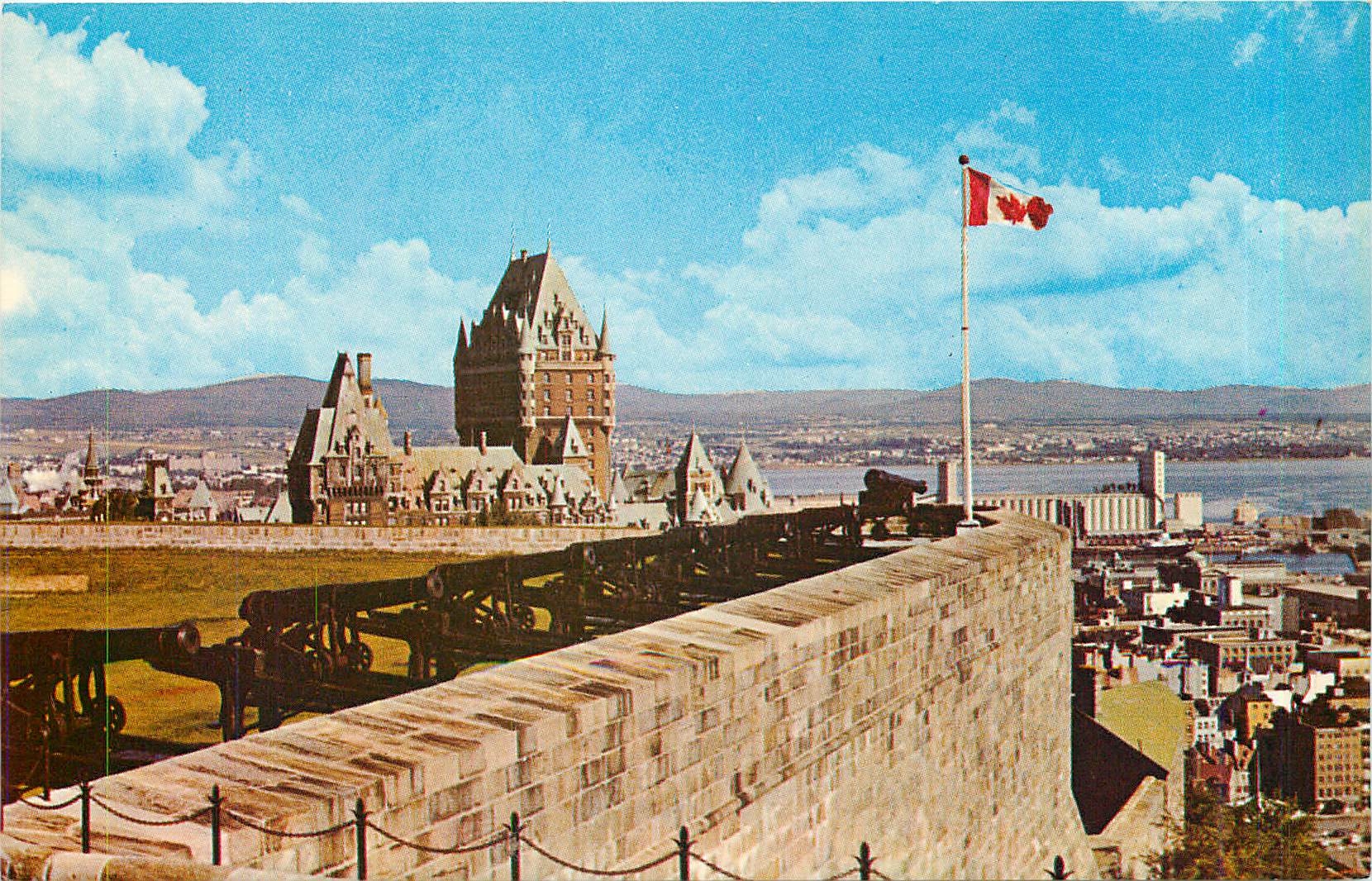 CPA Quebec Canada La panorama est splendide vu du sommet de la Citadelle 