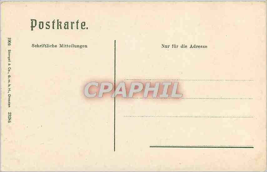 CPA Bad Langenschwalbach Partie im Kurpark  — Rückseite