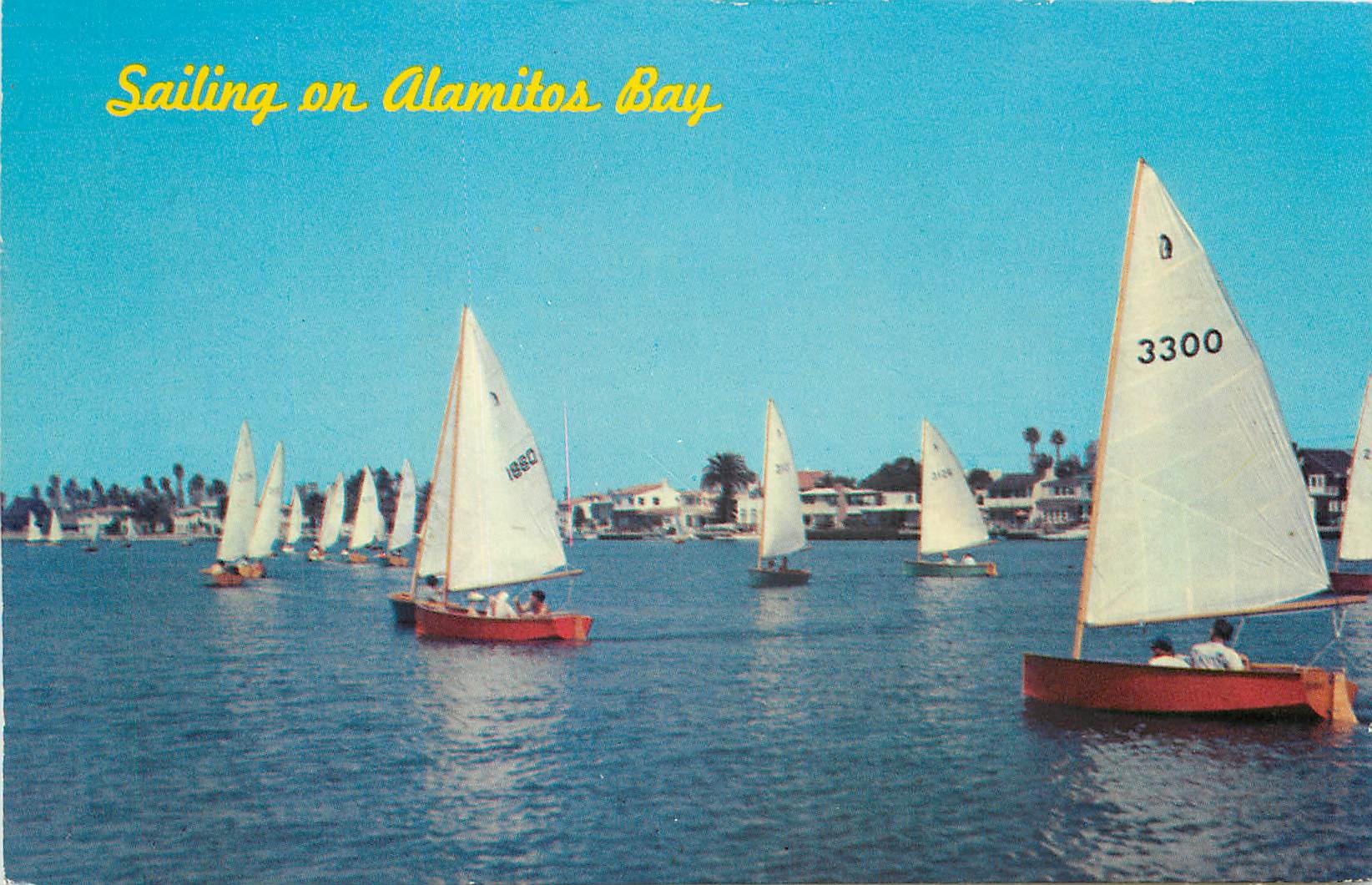 CPA Sailing on Alamitos Bay Long Beach California 