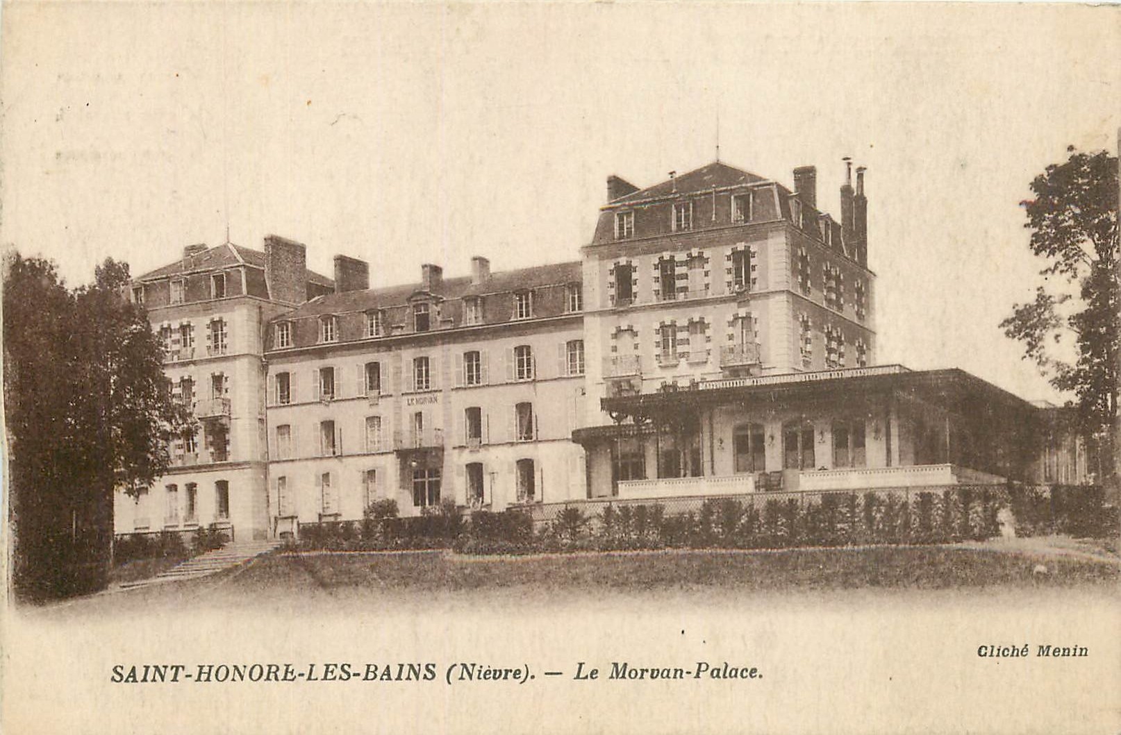 CPA Saint Honore les Bains Nievre Le Morvan Palace 