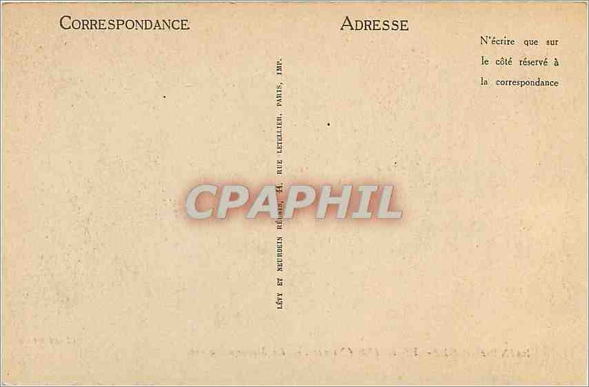 CPA Saint Honore les Bains Nievre Le Morvan Palace  — Rückseite