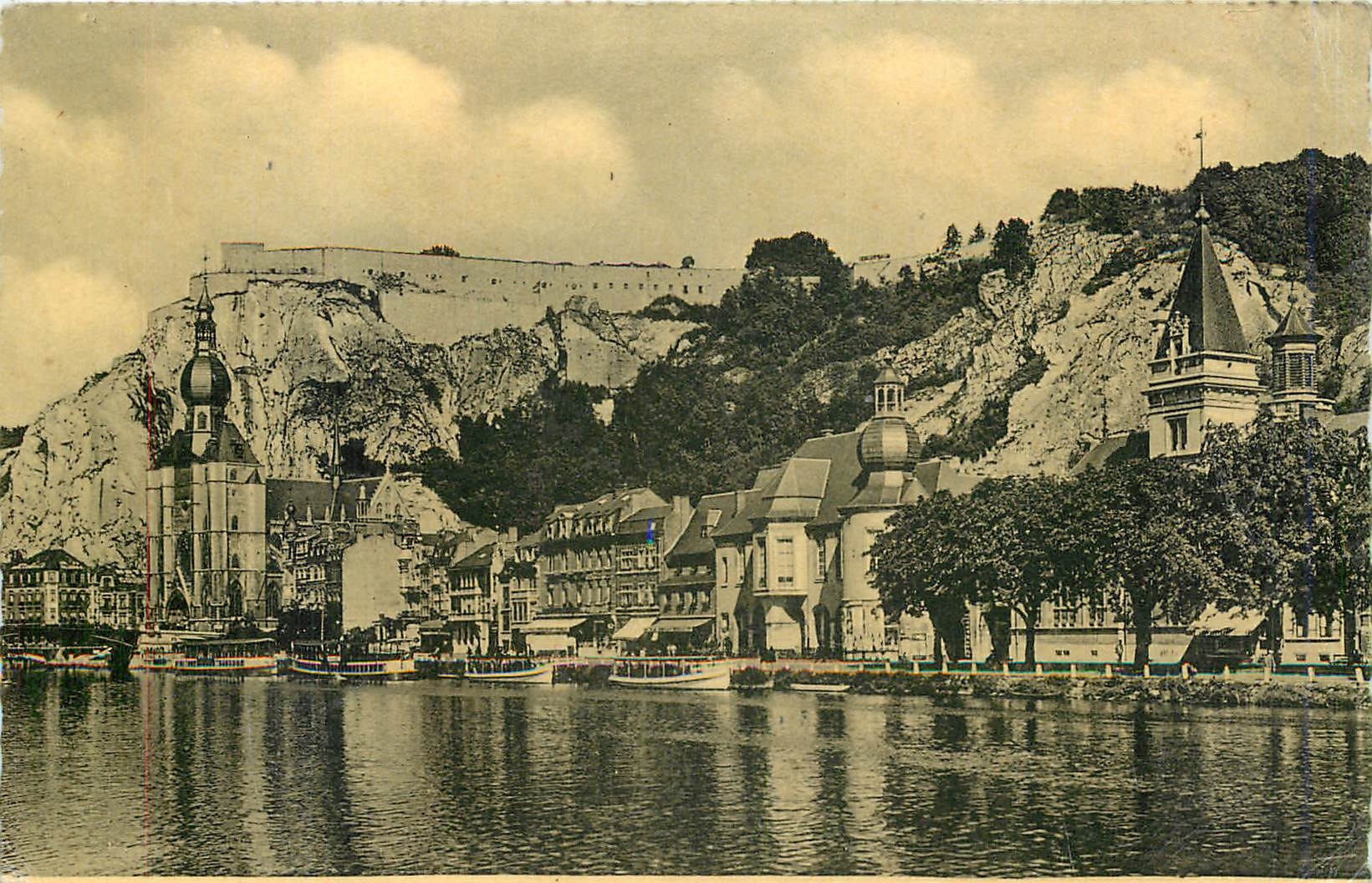Dinant/Meuse — Embarcadère des bateaux-touristes — Edition : BROMOLOUX, Bruxelles, n°8