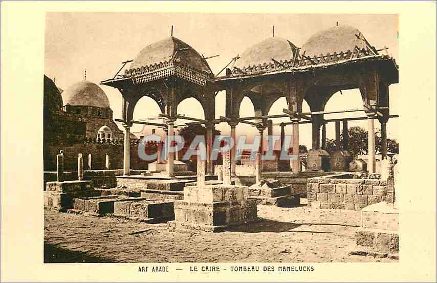 CPA Art Arabe Le Caire Tombeau des Mamelucks 