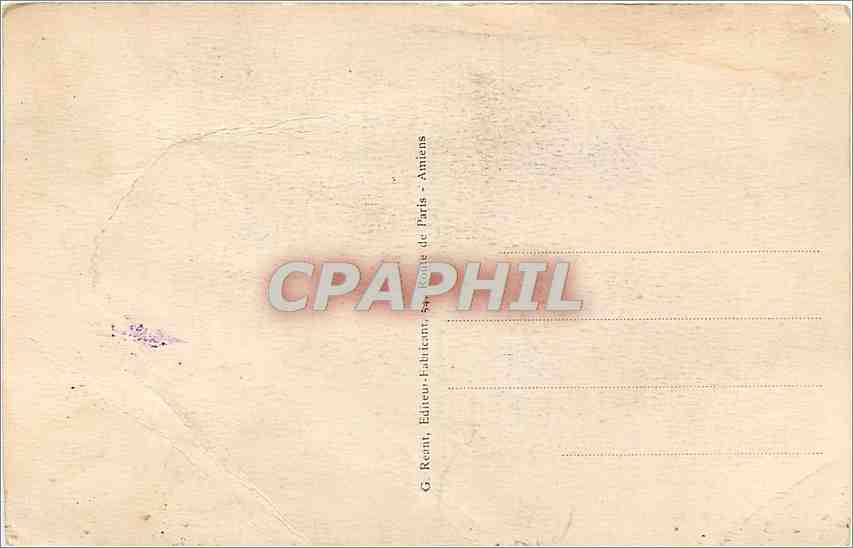 CPA Le Touquet Paris Plage L'Aeroport  — Rückseite