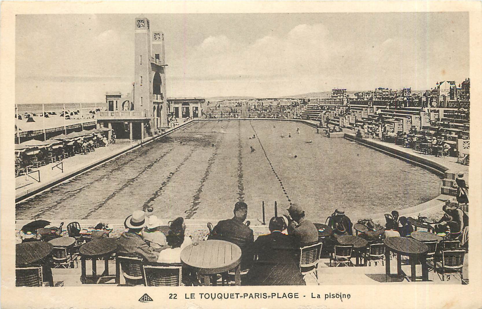 CPA Le Touquet Paris Plage La piscine 