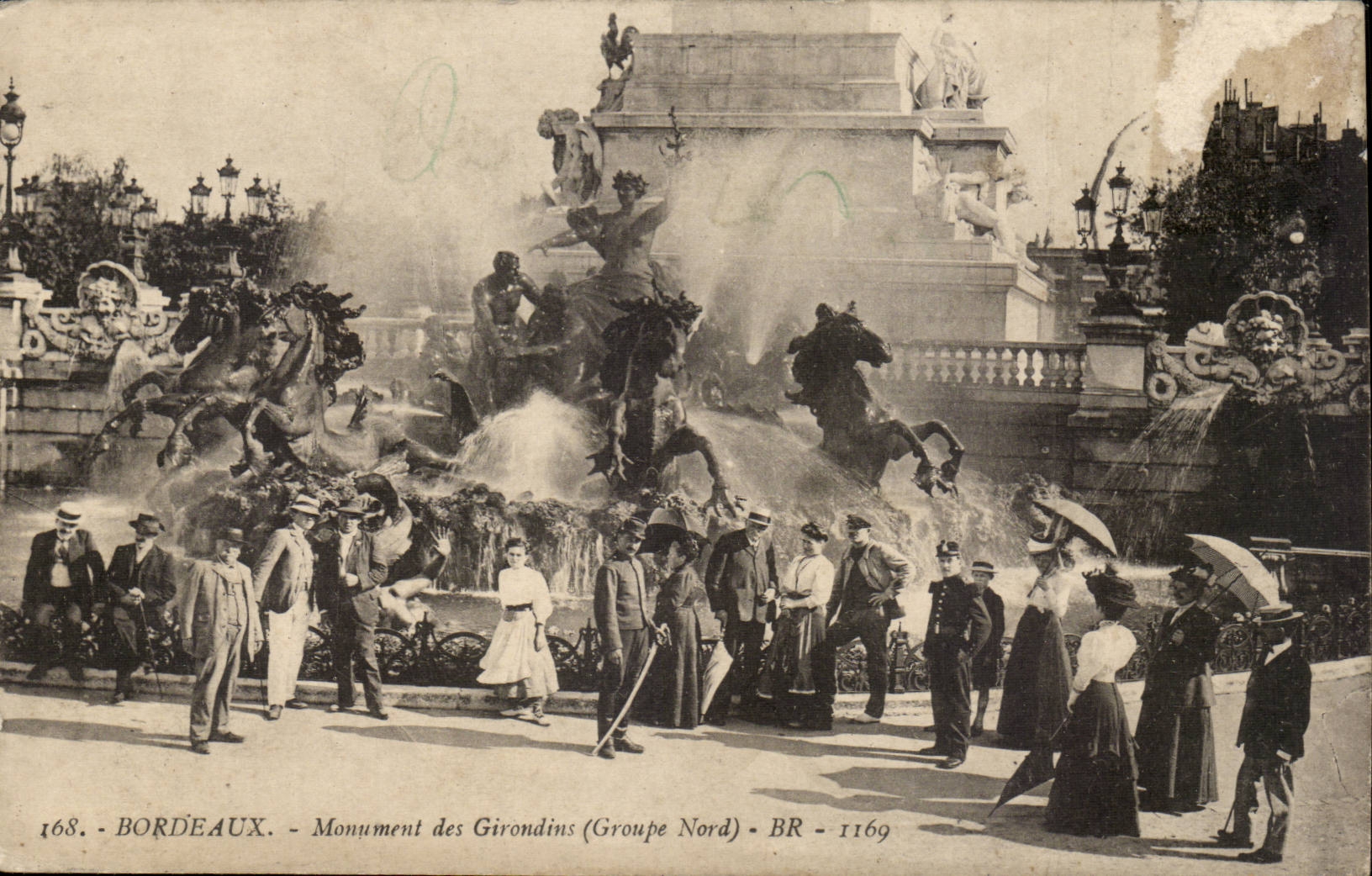 Bordeaux - Monument des Girondins (Groupe Nord) - BR - 1169